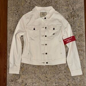 Kimes Ranch Winslow White winter Denim Jacket